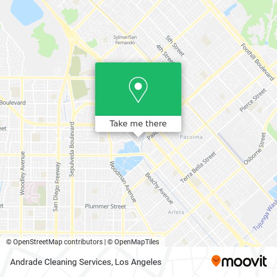 Andrade Cleaning Services map