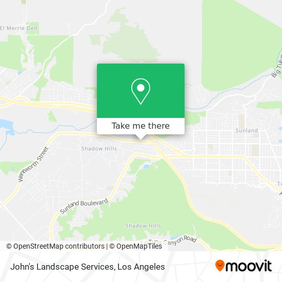 John's Landscape Services map