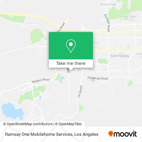 Ramsay One Mobilehome Services map