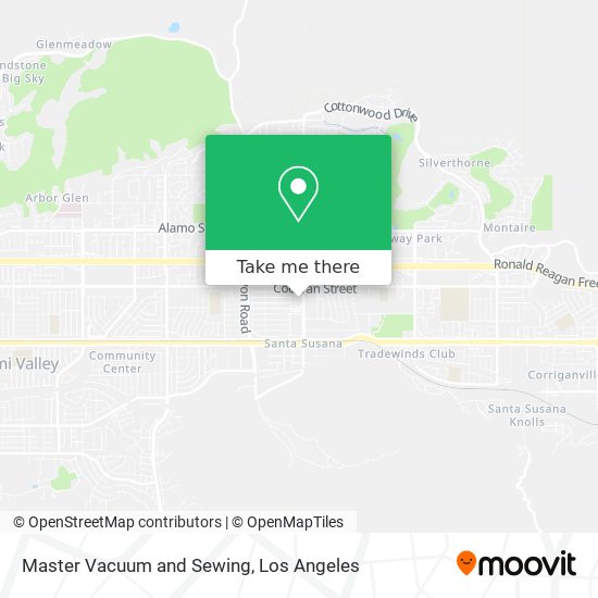 Mapa de Master Vacuum and Sewing