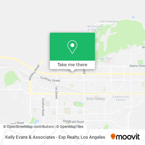 Mapa de Kelly Evans & Associates - Exp Realty