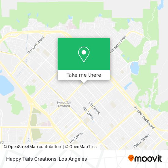 Happy Tails Creations map