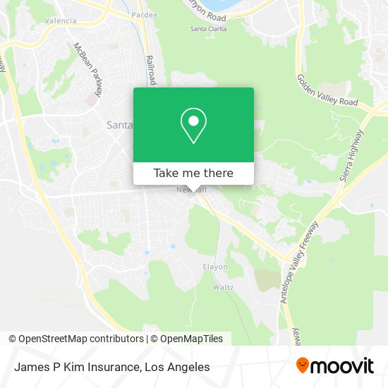 James P Kim Insurance map