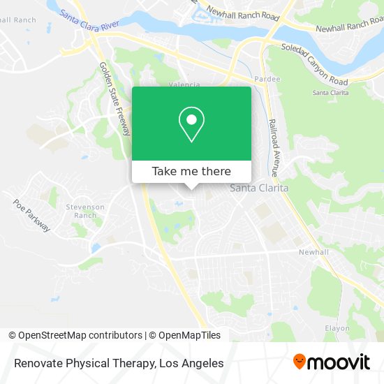 Renovate Physical Therapy map