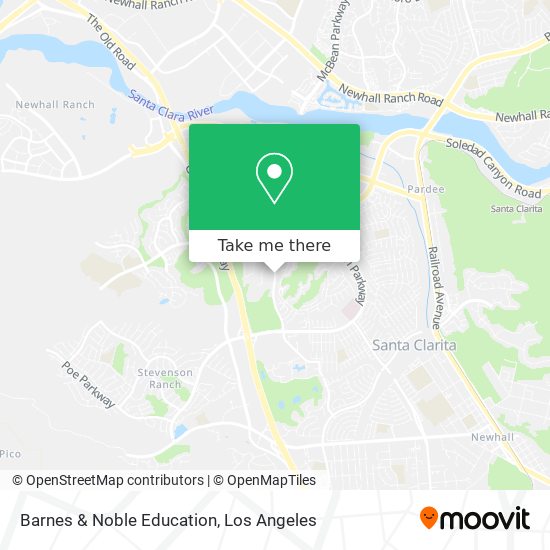 Mapa de Barnes & Noble Education