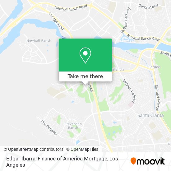 Edgar Ibarra, Finance of America Mortgage map