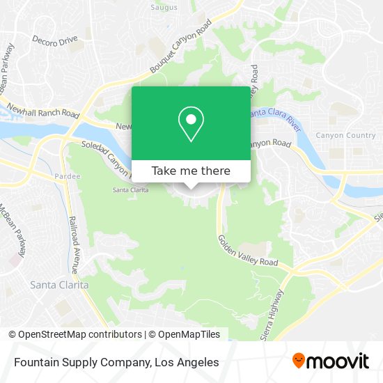 Fountain Supply Company map