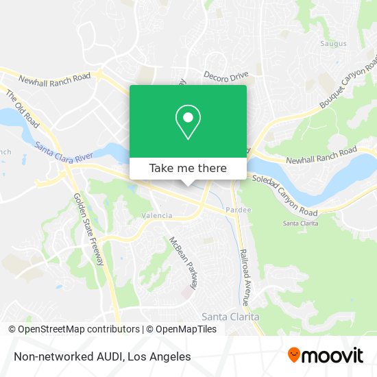 Non-networked AUDI map