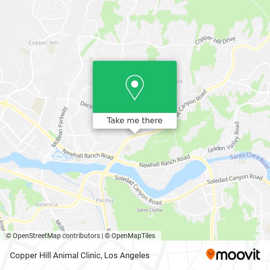 Mapa de Copper Hill Animal Clinic