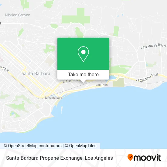 Santa Barbara Propane Exchange map
