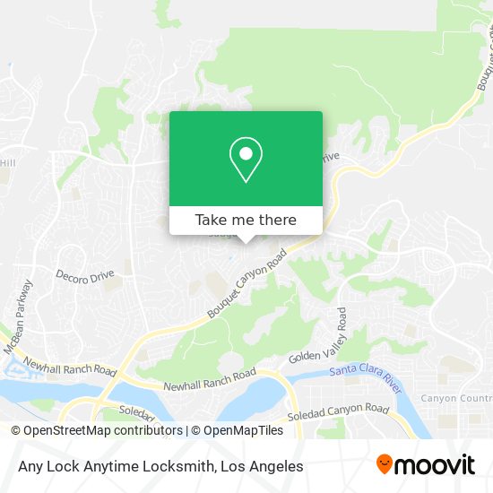 Any Lock Anytime Locksmith map