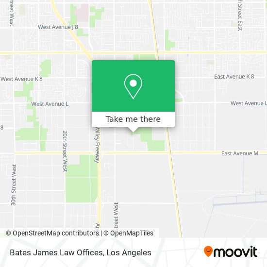 Bates James Law Offices map
