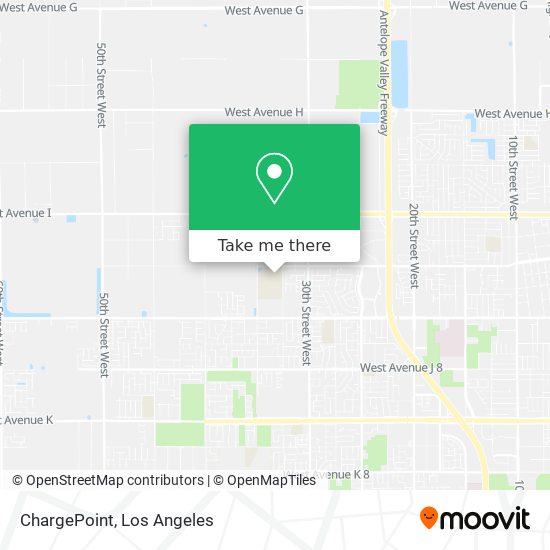 ChargePoint map