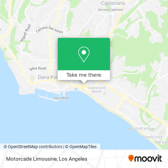 Mapa de Motorcade Limousine