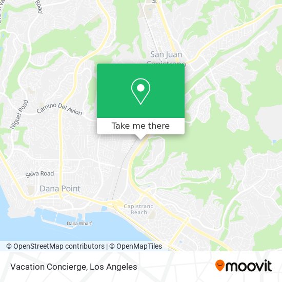 Vacation Concierge map