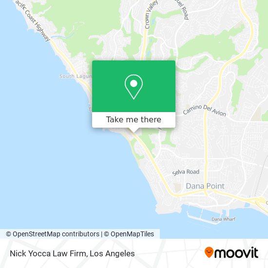 Nick Yocca Law Firm map