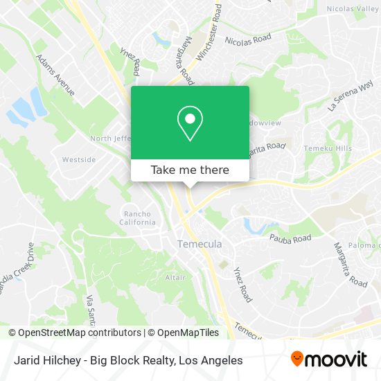 Jarid Hilchey - Big Block Realty map