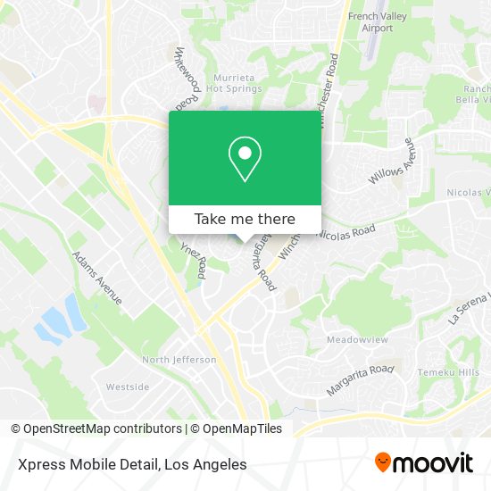 Xpress Mobile Detail map