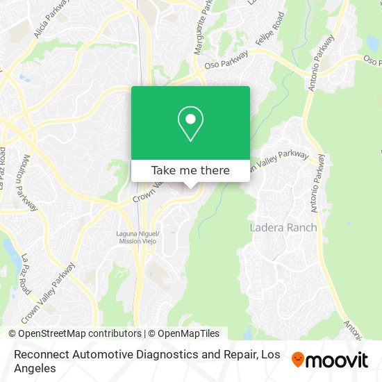 Reconnect Automotive Diagnostics and Repair map