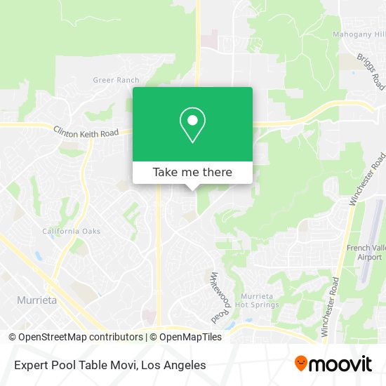 Mapa de Expert Pool Table Movi