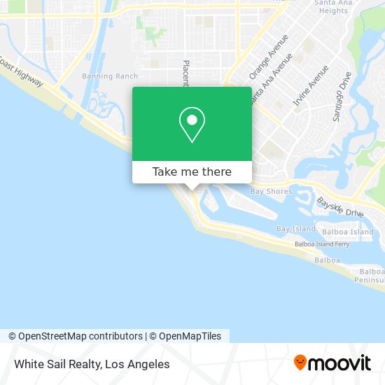 White Sail Realty map