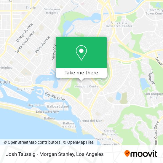 Mapa de Josh Taussig - Morgan Stanley