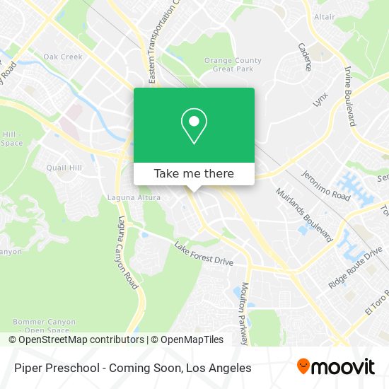 Piper Preschool - Coming Soon map