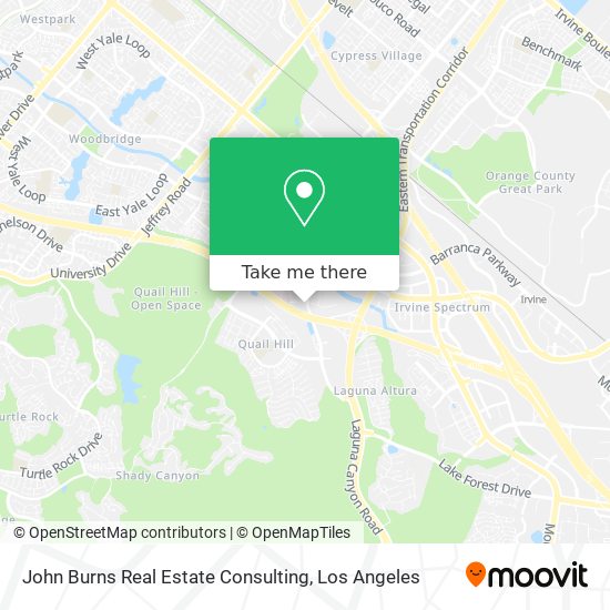 John Burns Real Estate Consulting map