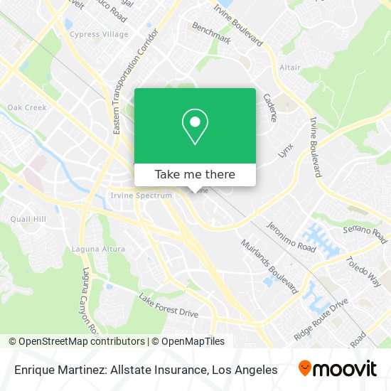 Mapa de Enrique Martinez: Allstate Insurance