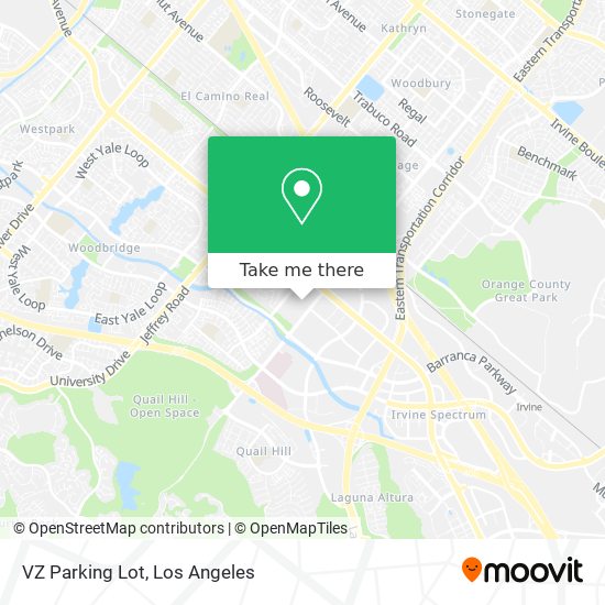 VZ Parking Lot map