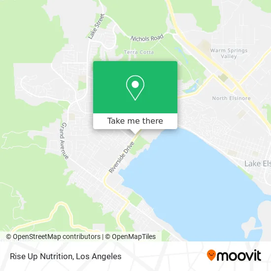Rise Up Nutrition map
