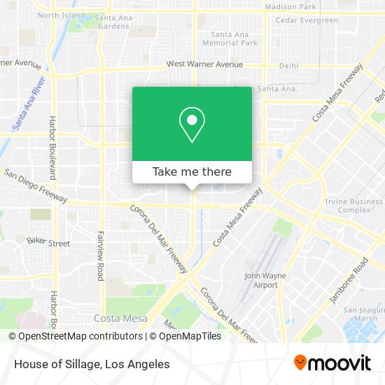 House of Sillage map