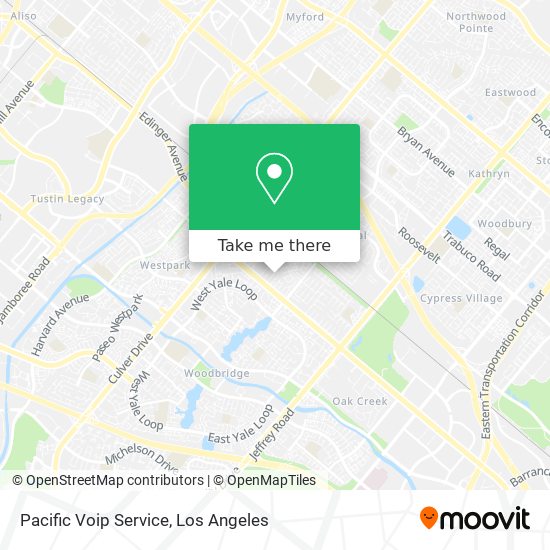 Pacific Voip Service map