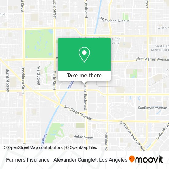 Mapa de Farmers Insurance - Alexander Cainglet