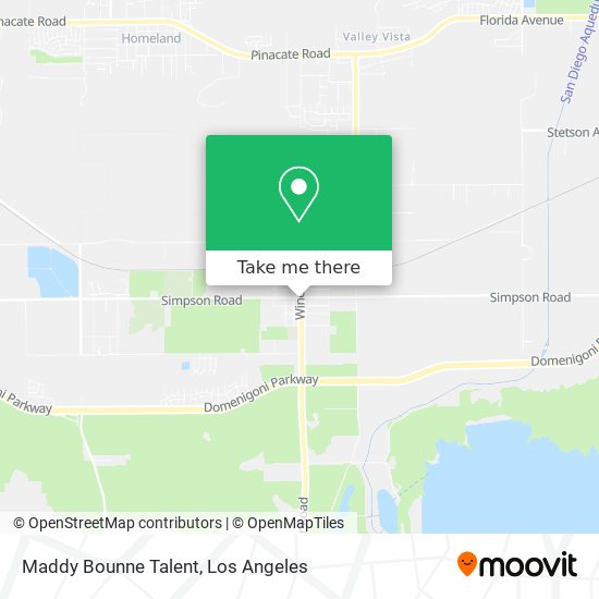 Maddy Bounne Talent map