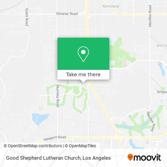 Good Shepherd Lutheran Church map