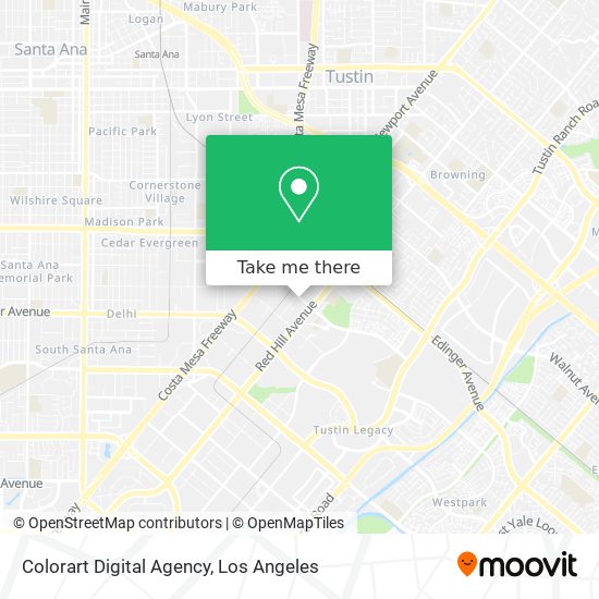 Colorart Digital Agency map