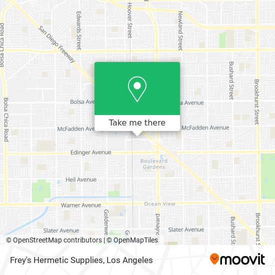 Frey's Hermetic Supplies map