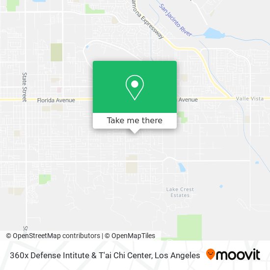 Mapa de 360x Defense Intitute & T'ai Chi Center