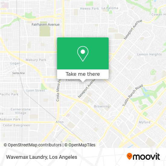 Wavemax Laundry map