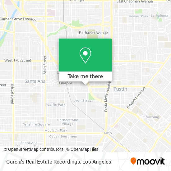 Garcia's Real Estate Recordings map