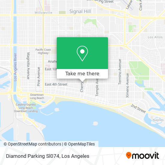 Diamond Parking Sl074 map
