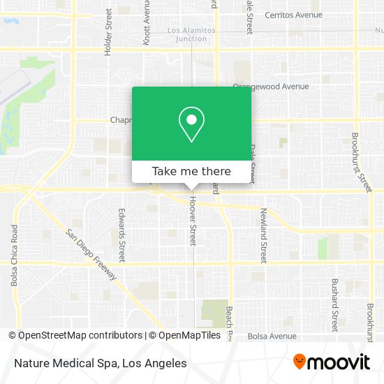 Nature Medical Spa map