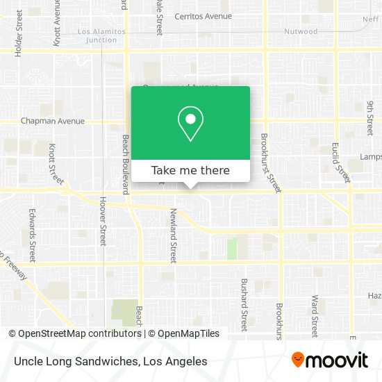 Mapa de Uncle Long Sandwiches