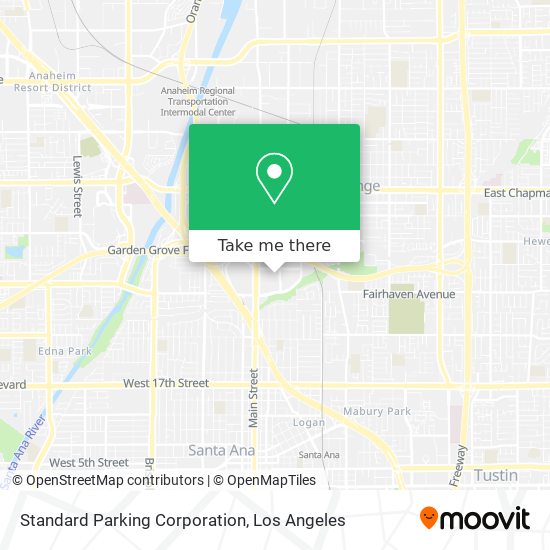 Standard Parking Corporation map