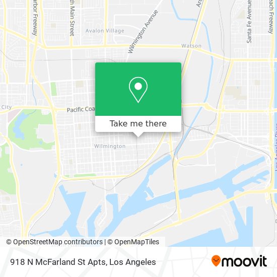 918 N McFarland St Apts map