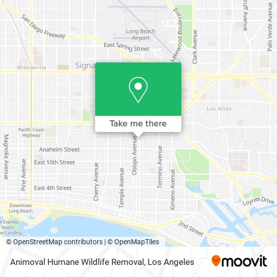 Mapa de Animoval Humane Wildlife Removal