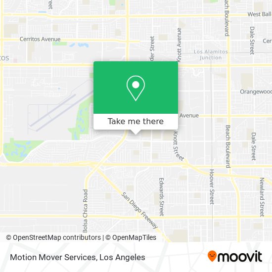 Mapa de Motion Mover Services