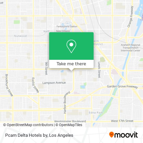 Pcam Delta Hotels by map