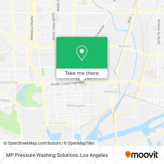 Mapa de MP Pressure Washing Solutions